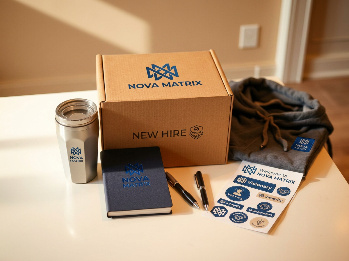 Nova Matrix Startup Launch Kit promotional products project